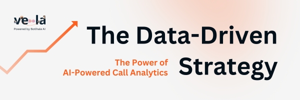 Website graphic featuring the text “Data driven strategy.”
