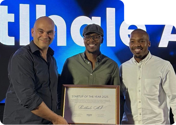 Botlhale wins Startup of the year 2025 at Innovation City